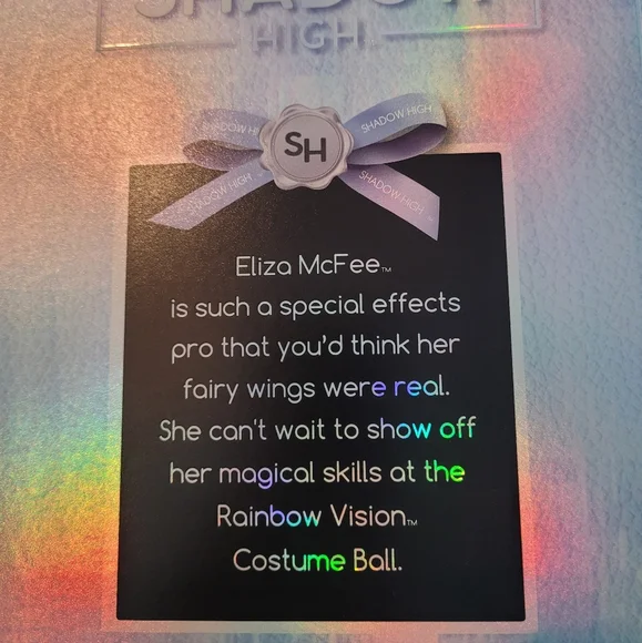 Eliza Mcfee - Fairy - Shadow High -Rainbow Vision Costume Ball - Picture 2 of 8
